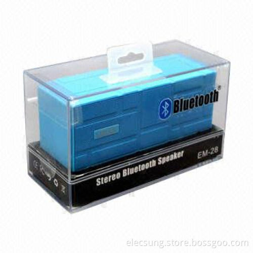 Portable Mini Speakers, Bluetooth CSR 4.0, Updated Crystal Box Packaging for Supermarket